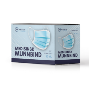 Medisinsk Munnbind Type 2 - 50 stk